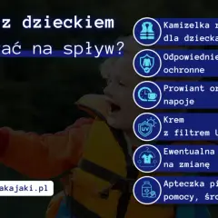 Spływ kajakowy z dzieckiem: Lista pakowania i zasady bezpieczeństwa