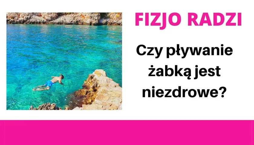 Czy pływanie żabką jest zdrowe? Kręgosłup i stawy pod lupą