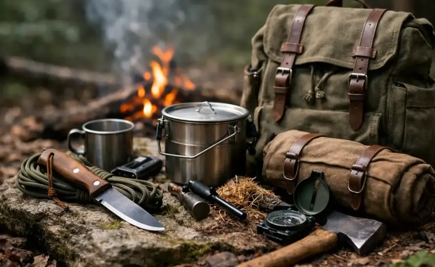 Survival w terenie - priorytety, sprzęt i pierwsze ćwiczenia